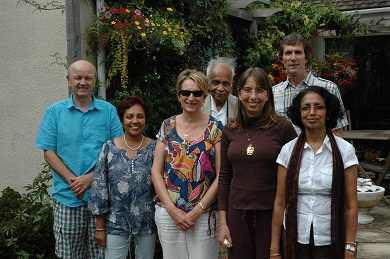 Members of the Leicestershire Meditation Circle