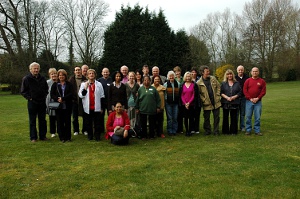 Retreatants at Wistaston Hall