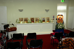 The meditation room at Wistaston Hall